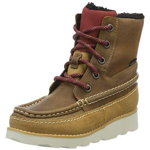 Clarks Garçon Crown Spirit K Bottes & Bottines Classiques, Marron (Tan Combi Lea Tan Combi Lea), 29 EU - Publicité