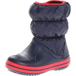 Crocs Winter Puff Boot Kids, Bottes de Neige Mixte Enfant, Bleu (Navy/Red) 27/28 EU - Publicité