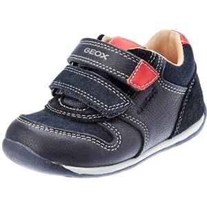 Geox Bébé Garçon B Each Boy A Premiers Pas, Navy/Red, 23 EU - Publicité