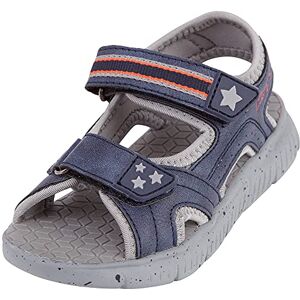 Kappa Garçon Unisex Kinder Chios K Sandale, Bleu Marine/Gris, 30 EU - Publicité