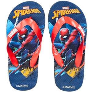 Marvel Spider-Man Tongs Garçons, Sandales D'été Cadeau pour Garçons, Taille EU 28/29, - Publicité