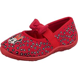 Disney Minnie Mouse Pantoufles pour fille, rouge, 27 EU - Publicité