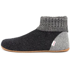 Giesswein Wildpoldsried Chaussons montants mixte enfant Gris Anthracite 37 EU - Publicité