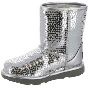 UGG Fille Classic Ii Gel Hearts Bottes, Silver, 22 EU - Publicité