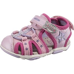 Geox Bébé Fille B Sandal Agasim Girl Sandales, Lt Pink/Lilac, 20 EU - Publicité