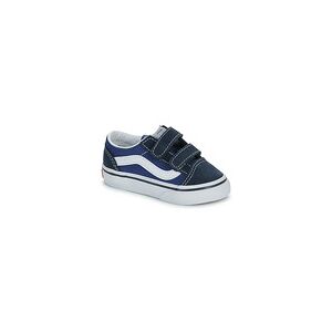 Baskets basses enfant Vans OLD SKOOL V Bleu 17,18,19,20,21,22,24,26,26 1/2 garcons - Publicité