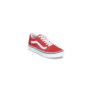 Baskets basses enfant Vans UY OLD SKOOL Rouge 27 garcons - Publicité