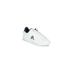 Baskets basses enfant Le Coq Sportif COURTSET GS Blanc 28 filles - Publicité