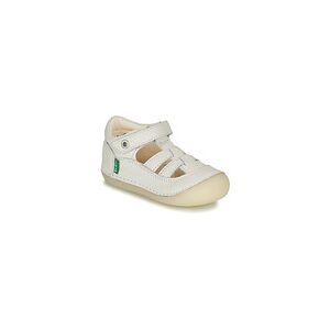 Sandales enfant Kickers SUSHY Blanc 18,20,21,23,24 garcons - Publicité