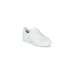 Baskets basses enfant adidas SUPERSTAR J Blanc 36,35 1/2 filles - Publicité