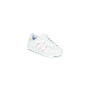 Baskets basses enfant adidas SUPERSTAR C Blanc 28,29,30,31 1/2,30 1/2 filles - Publicité