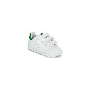 Baskets basses enfant adidas STAN SMITH CF I ECO-RESPONSABLE Blanc 20,21,22,24,27 filles - Publicité