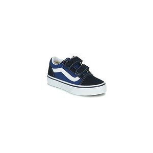 Baskets basses enfant Vans OLD SKOOL V Bleu 33,34 garcons - Publicité