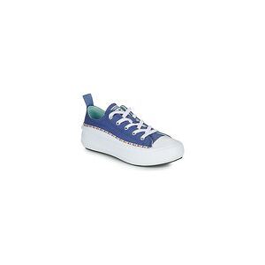 Baskets basses enfant Converse CHUCK TAYLOR ALL STAR MOVE SEASONAL OX Bleu 27,28,29 filles - Publicité