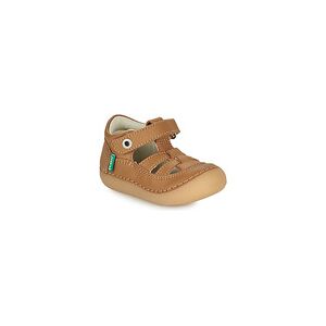 Sandales enfant Kickers SUSHY Blanc 18,19,20,21,22,23 garcons - Publicité