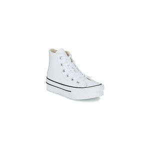 Baskets montantes enfant Converse Chuck Taylor All Star Eva Lift Leather Foundation Hi Blanc 27,28,29,30,31,32 filles - Publicité