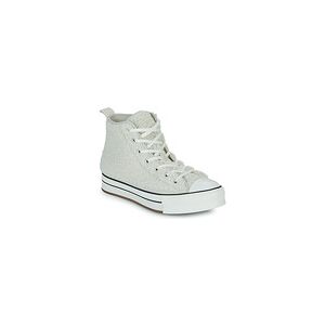 Baskets montantes enfant Converse Chuck Taylor All Star Eva Lift Platform Sherpa Hi Blanc 35 1/2 filles - Publicité