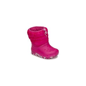 Bottes neige enfant Crocs CLASSIC NEO PUFF BOOT T Rose 24 / 25,23 / 24,25 / 26,27 / 28 filles - Publicité