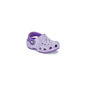 Sabots enfant Crocs Classic Glitter Clog T Violet 19 / 20 filles - Publicité