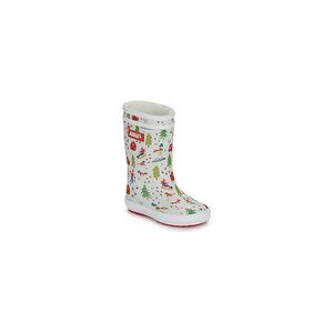 Bottes enfant Aigle LOLLY POP FUR PRINT Blanc 24,25,26,27,28,29,30,31,32,33,34 garcons - Publicité