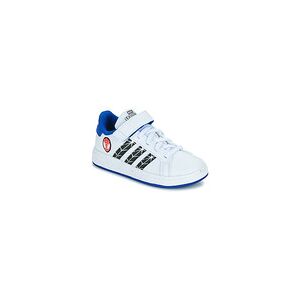 Baskets basses enfant adidas GRAND COURT SPIDER-MAN EL K Blanc 30,31,32,33,34,35,33 1/2,31 1/2 garcons - Publicité