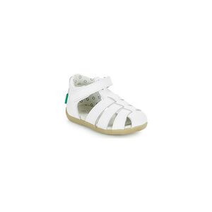 Sandales enfant Kickers BIGFLO-C Blanc 21,23,24 garcons - Publicité