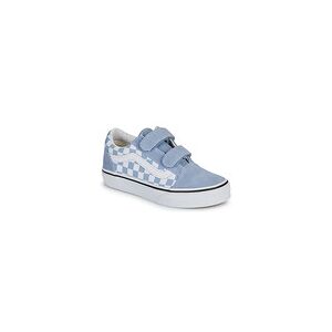 Baskets basses enfant Vans OLD SKOOL V Bleu 33 garcons - Publicité