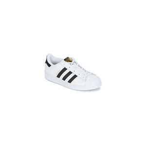 Baskets basses enfant adidas SUPERSTAR Blanc 28,29,30,32 filles - Publicité