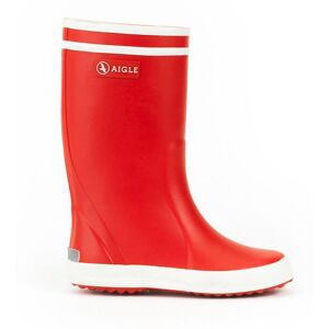 Aigle Lolly Pop - Bottes de pluie enfant Rouge / Blanc 29 - Publicité