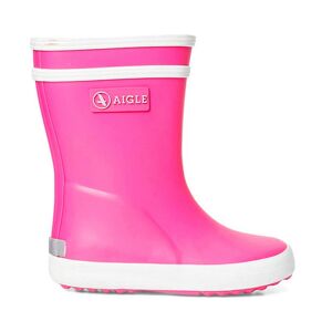 Aigle Baby Flac - Bottes de pluie enfant Rose New 22 - Publicité