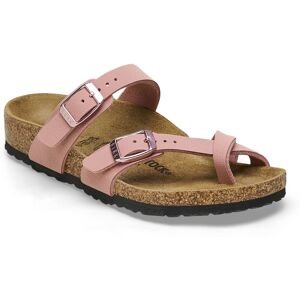 Birkenstock Mayari Kids Birko-Flor Nubuck - Sandales enfant Pink Clay 28 - Étroit - Publicité