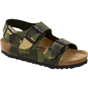 Birkenstock Milano Kids Birko-Flor - Sandales enfant Desert Soil Camo Khaki 26 - Normal - Publicité