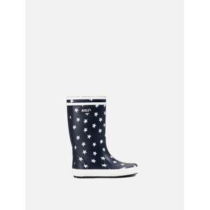 Aigle Lolly Pop Play 2 - Bottes de pluie enfant Marine/Etoile 28 - Publicité