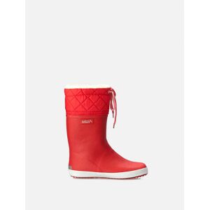 Aigle Giboulee 2 - Bottes de pluie enfant Rouge/Blanc 21 - Publicité