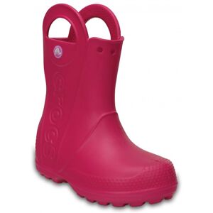 Crocs - Kids Rainboot - Bottes en caoutchouc taille J3, rose - Publicité