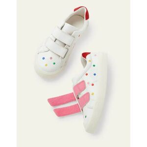 Baskets basses fun Fille Boden, WHT 28 - Publicité