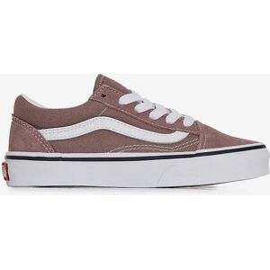 Vans Old Skool - Bébé taupe/blanc 28 unisexe