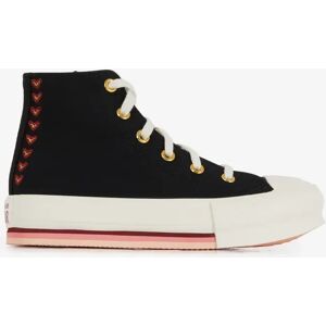 Converse Chuck Taylor All Star Eva Lift Hi Valent - Enfant noir/rouge 34 unisexe