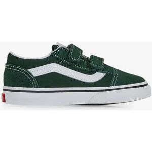 Vans Old Skool V - Bébé vert/blanc 21 unisexe