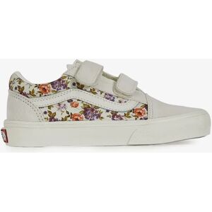 Vans Old Skool V Floral - Enfant ecr/multi-ecru/multicolore 34 unisexe