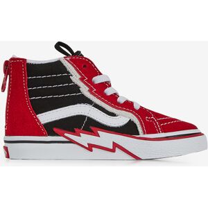 Vans Sk8-hi Zip Bolt - Bébé rouge/noir 22 unisexe