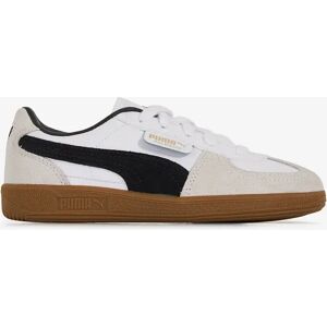 Puma Palermo Leather - Enfant blanc/noir 30 unisexe