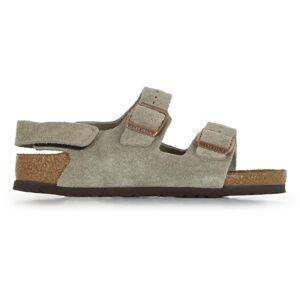 Birkenstock Milano Kids Suede - Enfant taupe 32 unisexe