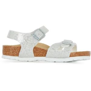 Birkenstock Rio Kids - Bébé blanc brillant 27 unisexe