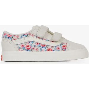 Vans Old Skool V Floral - Bébé beige/rose 22 unisexe