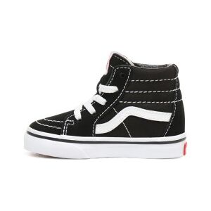 Vans unisex pour enfant. VN0A3TFX6BT1 Trainers Sk8-Hi black (21), Noir, Tissu, Plat, Lacets, Casuel, mode enfantine - Publicité