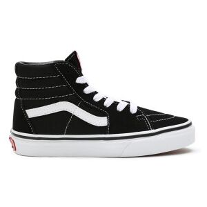 Vans unisex pour enfant. VN000D5F6BT1 Baskets Sk8-Hi noir, blanc (31), Tissu, Plat, Lacets, Casuel, mode enfantine - Publicité