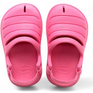 Havaianas unisex pour enfant. 4148261.1766 Chausson sabot rose (23/24), Plat, Boucle, Casuel, Beachwear, mode enfantine - Publicité