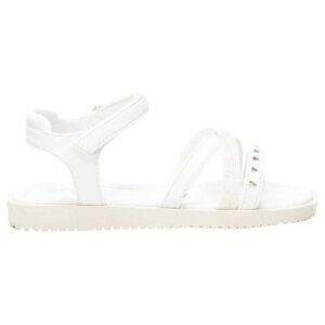 Xti Kids unisex pour enfant. 15074104-BLANCO XTI KID GIRLS' SANDAL 150741 blanc (28), Plat, 1 à 3 cm, Boucle, Casuel, Imitation cuir, mode e - Publicité