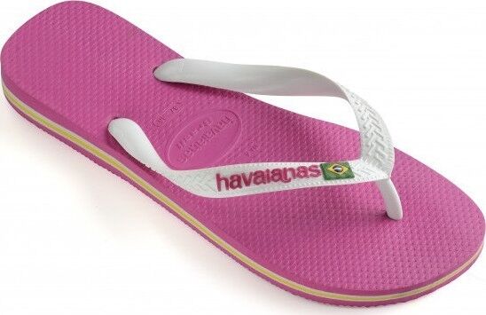 HAVAIANAS BRASIL LOGO KIDS (4110850-ROSA KIDS HOLLYWOOD)